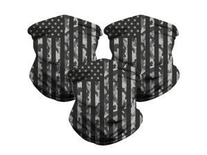 3pcs Microfiber American flag Outdoor headband scarf set men and women sun protection sports riding magic face scarf head wrap fishing cover 3pcs Microfiber American flag Outdoor headband scarf set men and women sun protection sports riding magic face scarf head wrap fishing cover