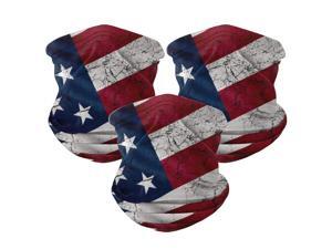 3pcs Microfiber American flag Outdoor headband scarf set men and women sun protection sports riding magic face scarf head wrap fishing cover 3pcs Microfiber American flag Outdoor headband scarf set men and women sun protection sports riding magic face scarf head wrap fishing cover