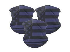 3pcs Microfiber American flag Outdoor headband scarf set men and women sun protection sports riding magic face scarf head wrap fishing cover 3pcs Microfiber American flag Outdoor headband scarf set men and women sun protection sports riding magic face scarf head wrap fishing cover