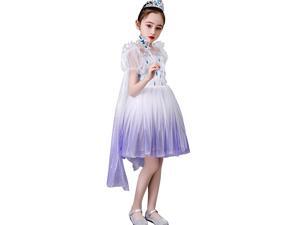 Frozen 2 Elsa Epilogue Dress For Girls, New Movie Princess Dress Up Costume For Halloween Christmas Party, Outfit Fits Sizes 4-6X - For Girls Frozen 2 Elsa Epilogue Dress For Girls, New Movie Princess Dress Up Costume For Halloween Christmas Party, Outfit Fits Sizes 4-6X - For Girls