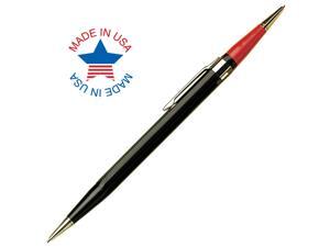 Autopoint Twinpoint Pencil 0.9mm Lead (Red/Black), Black Barrel Autopoint Twinpoint Pencil 0.9mm Lead (Red/Black), Black Barrel