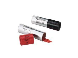 Autopoint 0.9mm Mechanical Pencil Lead Refill (Black/Red) 2 Pack Autopoint 0.9mm Mechanical Pencil Lead Refill (Black/Red) 2 Pack