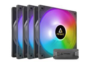 Antec RGB Case Fans, 120mm Case Fan, Addressable RGB, PC Fan High Performance, Extreme Airflow, Suprevior Air Pressure, 3-pin ARGB, P12 Series 3 Packs