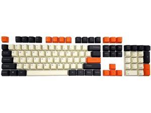 108 Keys Big Carbon Edition Keycaps Thick PBT Key Cap OEM for Cherry MX Mechanical Keyboard Gaming (Top Printed) 108 Keys Big Carbon Edition Keycaps Thick PBT Key Cap OEM for Cherry MX Mechanical Keyboard Gaming (Top Printed)