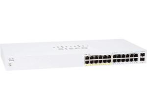 Cisco Business CBS110-24PP-NA Unmanaged Switch | 24 Port GE | Partial PoE | 2x1G SFP Shared | Limited Lifetime Protection (CBS110-24PP-NA) Cisco Business CBS110-24PP-NA Unmanaged Switch | 24 Port GE | Partial PoE | 2x1G SFP Shared | Limited Lifetime Protection (CBS110-24PP-NA)