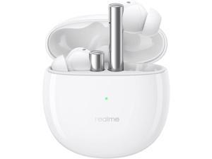 realme Buds Air 2 Earphone 25h Battery Life IPX5 Waterproof Transparency Mode Active Noise Cancellation Hi-Fi 88ms Super Low Latency Bass Boost Driver, White