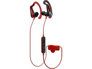 Pioneer Wireless Sweat-Resistant Sports Earphones, Red SE-E7BT(R)