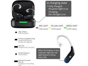 NeweggBusiness - KZ AZ09 Earphone Cable Bluetooth Wireless,IEM