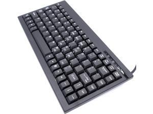 ACK595 88 Key Mini Keyboard - Black w/USB Interface