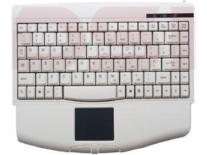 ACK540 88 Key Mini Keyboard with Touchpad - Ivory w/USB Interface