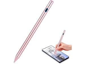 White Active Stylus Pen for Touch Screens Mekkoz Rechargeable Pencil Digital Stylus Pen Compatible with iPad and Most Tablet 