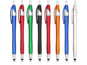 6pcs Slim 2 in 1 Ballpoint Pen & Capacitive Stylus For Touch screen  Tablets PC 