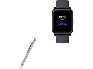 Stylus Pen for Realme Watch 2 (Stylus Pen by BoxWave) - FineTouch Capacitive Stylus, Super Precise Stylus Pen for Realme Watch 2 - Metallic Silver