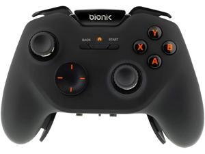 Bionik VULKAN Advanced Wireless Gaming Controller- for Windows PC, Android, Steam and VR Devices with Programmable Paddle Buttons- Dual Connectivity (BNK-9046), Black