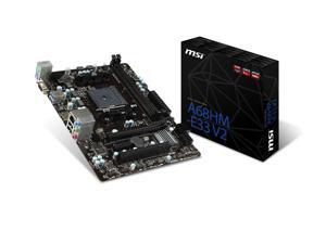 MSI Computer Micro ATX DDR3 1333 NA A68HM-E33 V2 Motherboard MSI Computer Micro ATX DDR3 1333 NA A68HM-E33 V2 Motherboard
