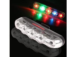 Bike Tail Light Ultra Bright 5 Colorful LED Bike Rear Light Bicycle Strobe Warning Safety Light Waterproof Tail Light Fit Outdoor Camping 7 Modes Bike Tail Light Ultra Bright 5 Colorful LED Bike Rear Light Bicycle Strobe Warning Safety Light Waterproof Tail Light Fit Outdoor Camping 7 Modes