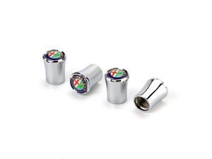 Alfa Romeo Auto Valves Stem Air Caps Silver Alfa Romeo Auto Valves Stem Air Caps Silver