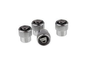 DACIA Silver Auto Valves Stem Air Caps Pack of 4 DACIA Silver Auto Valves Stem Air Caps Pack of 4