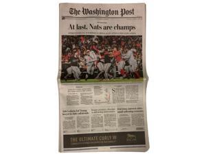 Washington Nationals World Series Champions 10/31 Washington Post Full Newspaper Washington Nationals World Series Champions 10/31 Washington Post Full Newspaper