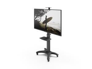 Kanto MTMA65PL Height Adjustable Mobile TV Stand with Adjustable Shelf for 32-inch to 65-inch TVs Kanto MTMA65PL Height Adjustable Mobile TV Stand with Adjustable Shelf for 32-inch to 65-inch TVs