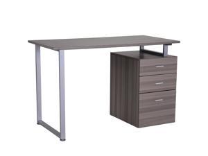 Industrial Style Office Desk Computer Desk with Multi-Use Removable File Drawers Industrial Style Office Desk Computer Desk with Multi-Use Removable File Drawers