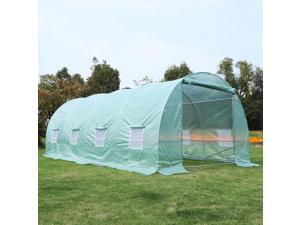20x10x7ft Walk-in Large Tunnel Greenhouse Garden Warm House 20x10x7ft Walk-in Large Tunnel Greenhouse Garden Warm House