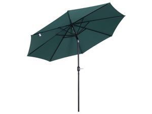 ?10 x 8 FTH Po Umbrella Sunshade Canopy Steel 2 Colors ?10 x 8 FTH Po Umbrella Sunshade Canopy Steel 2 Colors