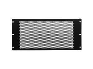 Pier Telecom Rack Mount 2U Blanking Panel Filler Without Holes Black for 19 Computer Servers,A//V Equipment Cabinets