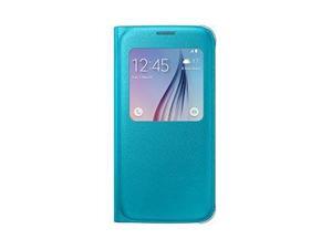 Samsung OEM Galaxy S6 S View Cover Topaz Blue Samsung OEM Galaxy S6 S View Cover Topaz Blue