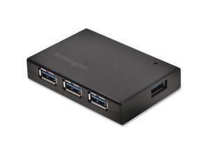 Kensington UH4000C USB 3.0 4-Port Hub & Charger - Black Kensington UH4000C USB 3.0 4-Port Hub & Charger - Black