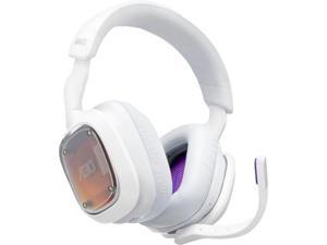 Astro Gaming - A30 Wireless Dolby Atmos Gaming Headset for PS5, PS4, Nintendo Switch, PC, Android with Detachable Boom Mic - White