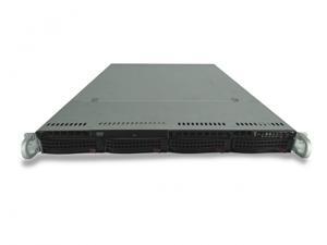 SuperMicro 1U Server, X9SCI-LN4F , 1x Xeon E3-1270 4-Core 3.40 GHz, 8GB DDR3 ECC UDIMM, 4x 1TB, RAILS SuperMicro 1U Server, X9SCI-LN4F , 1x Xeon E3-1270 4-Core 3.40 GHz, 8GB DDR3 ECC UDIMM, 4x 1TB, RAILS