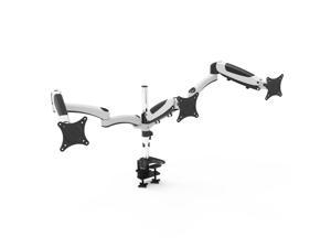 Triple Monitor Mount with Articulating Arms | Supports 15 - 28" Standard Display | Amer Mounts HYDRA3XL - OEM
