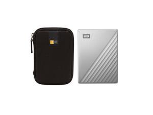 WD 1TB My Passport Ultra USB 3.0 Type-C External Hard Drive (Silver) + Case WD 1TB My Passport Ultra USB 3.0 Type-C External Hard Drive (Silver) + Case