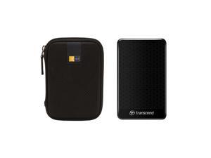 Transcend 1TB StoreJet A3 USB 3.0 Hard Drive (Black) + Case Transcend 1TB StoreJet A3 USB 3.0 Hard Drive (Black) + Case