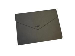 Acer Laptop Tablet Gray Leather Envelope Carrying Bag NC.23811.00E Acer Laptop Tablet Gray Leather Envelope Carrying Bag NC.23811.00E