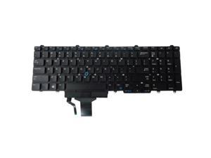 Keyboard w/ Pointer & Buttons for Dell Latitude E5550 E5570 Precision 7510 7710 Laptops - Replaces N7CXW