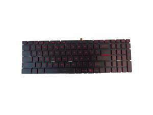 MSI GL62M GL62MVR GL63 GL72M GL73 Red Laptop Backlit US Keyboard MSI GL62M GL62MVR GL63 GL72M GL73 Red Laptop Backlit US Keyboard