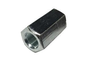 (1) M12-1.25 Hex Coupling Nut, Steel Zinc. DIN 6334 (1) M12-1.25 Hex Coupling Nut, Steel Zinc. DIN 6334