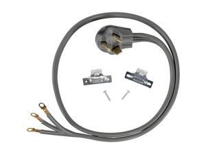 Certified Appliance Accessories 90-1022 3-Wire Closed-Eyelet 30-Amp Dryer Cord, 5ft Certified Appliance Accessories 90-1022 3-Wire Closed-Eyelet 30-Amp Dryer Cord, 5ft