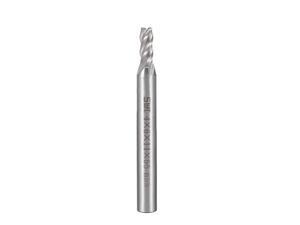 4PCS HSS-AL 3 Flute Straight End Mill Cutter CNC Router Bits 2 x 6 x 7mm