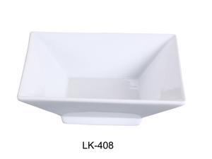 Yanco LK-408 8.5" Square Bowl with Foot Yanco LK-408 8.5" Square Bowl with Foot