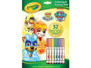 Crayola PawPatrol Coloring/Activity Pad 32Shts Multi 046918 Crayola PawPatrol Coloring/Activity Pad 32Shts Multi 046918