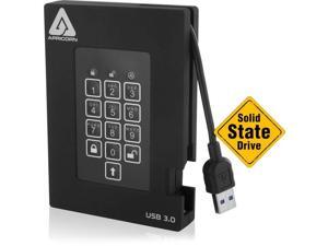 Apricorn Aegis Padlock Fortress A25-3Pl256-S2000f 2 Tb Solid State Drive - 2.5" External - Black Apricorn Aegis Padlock Fortress A25-3Pl256-S2000f 2 Tb Solid State Drive - 2.5" External - Black