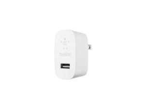 Belkin BOOST & CHARGE USB-A Wall Charger 12W WCA002DQWH Belkin BOOST & CHARGE USB-A Wall Charger 12W WCA002DQWH