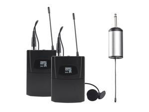 Blackmore Pro Audio BMP-16 Dual Portable Dynamic Lapel Wireless UHF Microphone System