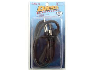 DIESEL AM/FM SCANNER Y SPLITTER CABLE FOR USE WITH SCANNERS DIESEL AM/FM SCANNER Y SPLITTER CABLE FOR USE WITH SCANNERS