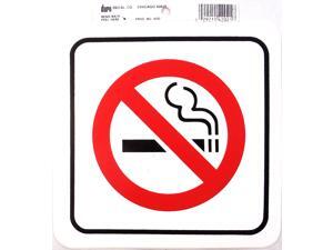 DURO 6 X 6 STICK-ON NO SMOKING DECAL - 12 PER PACK DURO 6 X 6 STICK-ON NO SMOKING DECAL - 12 PER PACK