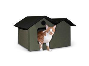 K&H PET PRODUCTS 3973 Olive / Black K&H PET PRODUCTS HEATED OUTDOOR KITTY HOUSE EXTRA WIDE OLIVE / BLACK 21.5 X 26.5 K&H PET PRODUCTS 3973 Olive / Black K&H PET PRODUCTS HEATED OUTDOOR KITTY HOUSE EXTRA WIDE OLIVE / BLACK 21.5 X 26.5