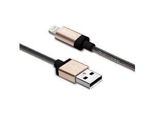 Verbatim 99212 47In Braided Champange Sync & Charge Lighting Cable Verbatim 99212 47In Braided Champange Sync & Charge Lighting Cable